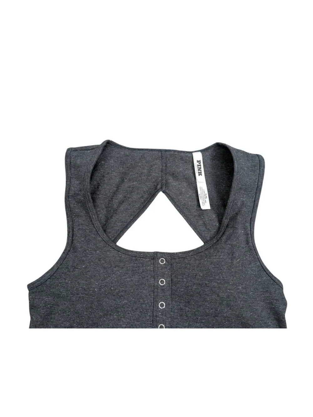 PINK Victoria's Secret All-Day Cotton Henley Scoop Bra M